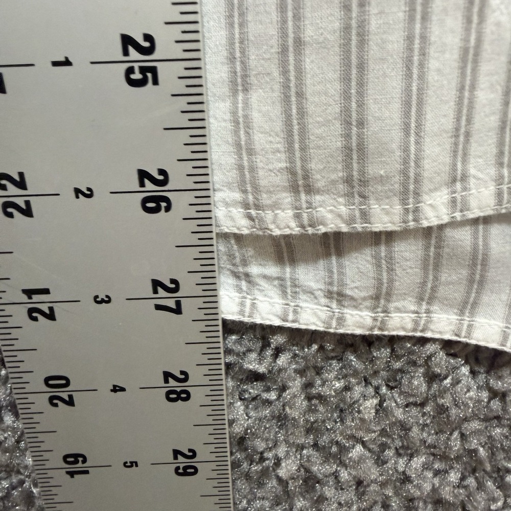 Tuckernuck Striped Button Down Shirt Oversized Small Quiet Luxury Boyfriend - Picture 6 of 7